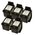 5x HP 300XL black (CC641EE) ern kompatibiln inkoustov cartridge pro tiskrnu HP