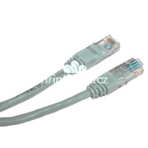 Sov LAN kabel UTP patchcord, Cat.6, RJ45 samec - RJ45 samec, 5 m, nestnn, ed, economy