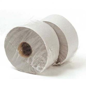 Toaletní papír dvouvrstvý, 190mm, šedý, 6ks