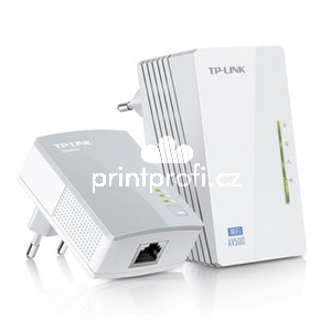 TP-LINK powerline (LAN pes 230V) TL-WPA4220 KIT 2.4GHz, extender, 600Mbps, Wifi Clone