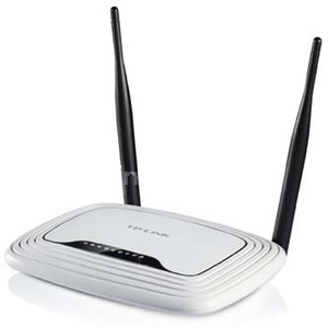 TP-LINK router TL-WR841N 2.4GHz, extender, pstupov bod, IPv6, 300Mbps, extern pevn antna, 802.11n, s pro hosty, WISP