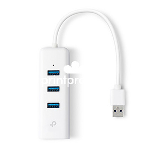 TP-LINK gigabitov siov adaptr+HUB UE330 1000Mbps, 3x USB 3.0 HUB, Plug and Play