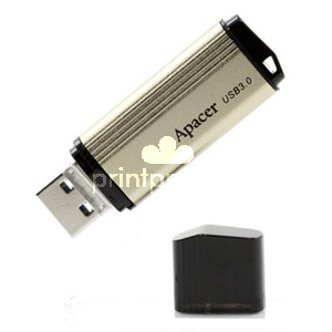 Apacer USB flash disk, USB 3.0, 32GB, AH353, zlat, AP32GAH353C-1, USB A, s krytkou