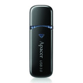 Apacer USB flash disk, USB 3.0, 32GB, AH355, ern, AP32GAH355B-1, USB A, s krytkou