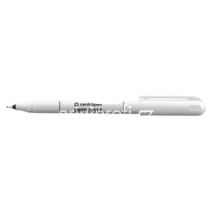 Centropen, liner 2811, ern, 10ks, 0.3mm, plastov hrot, cena za 1ks