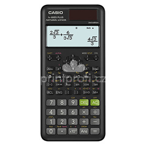 Casio Kalkulaka FX 85 ES Plus E2, ern, koln, s dulnm napjenm