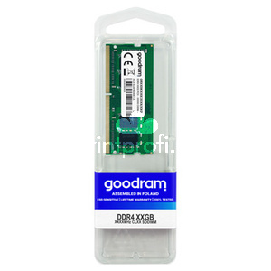 DRAM Goodram DDR4 SODIMM 16GB 2666MHz CL19 DR 1,2V