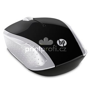 HP My 200 Pike Silver, 1000DPI, 2.4 [GHz], optick, 3tl., bezdrtov, stbrn, 2 ks AAA, MacOS X 10.x,Google Chrome OS, MS Windo