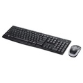 Logitech MK270, sada klvesnice s bezdrtovou laserovou my, AAA, CZ, multimediln, 2.4 [GHz], bezdrtov, ern