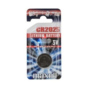 Baterie lithiov, CR2025, 3V, Maxell, blistr, 1-pack