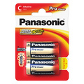 Baterie alkalick, mal monolnek, C, 1.5V, Panasonic, blistr, 2-pack, 225999, Pro Power