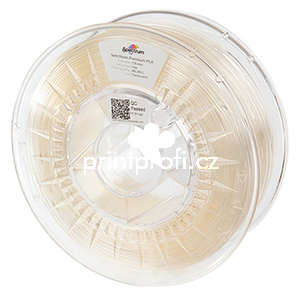 Spectrum 3D filament, Premium PLA, 1,75mm, 1000g, 80335, translucent