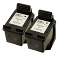 2x HP 300XL black (CC641EE) ern kompatibiln inkoustov cartridge pro tiskrnu HP DeskJet F4470