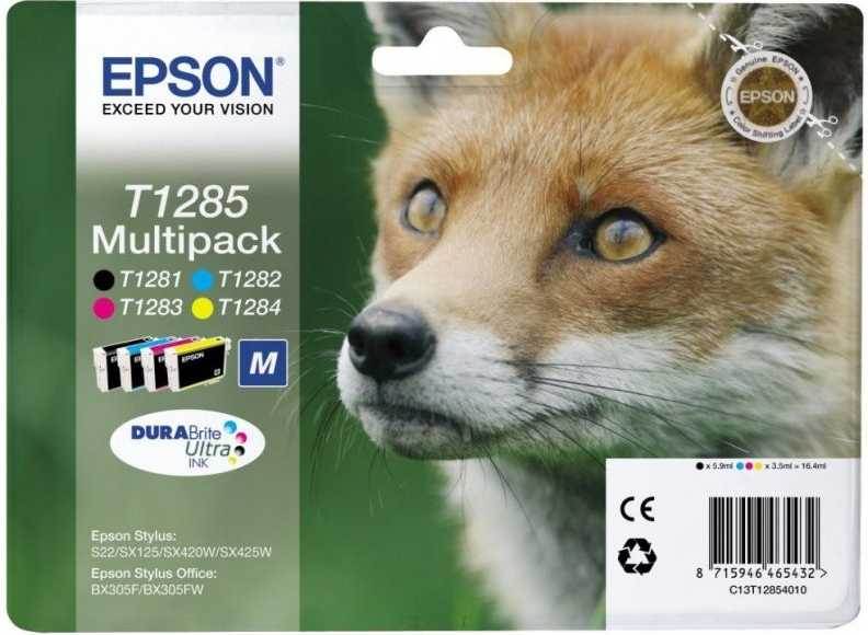originální sada Epson T1285 cartridge inkoustové náplně pro tiskárnu Epson