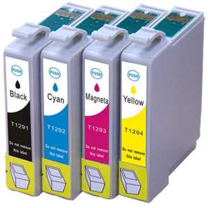 sada Epson T1295 cartridge kompatibilní inkoustové náplně pro tiskárnu Epson