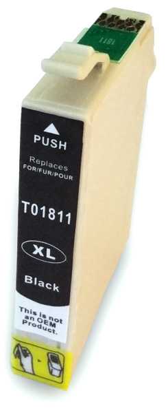 Epson T1811XL black cartridge černá kompatibilní inkoustová náplň pro tiskárnu Epson